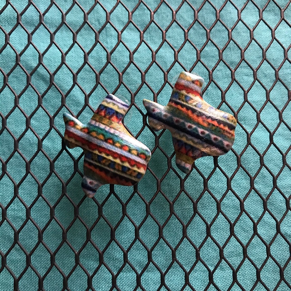 Texas earrings
